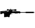 Gepard GepÃÂ¡rd anti materiel rifle, GM6 Lynx Caliber 50 BMG Cal 12 Ãâ 99 NATO Bulpup Semi Auto ARMY Special forces Sniper Rifle